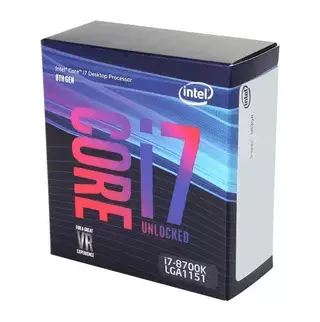Intel® CORE I7-8700K ප්රොසෙසරය