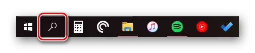Søg ikon på proceslinjen i Windows 10