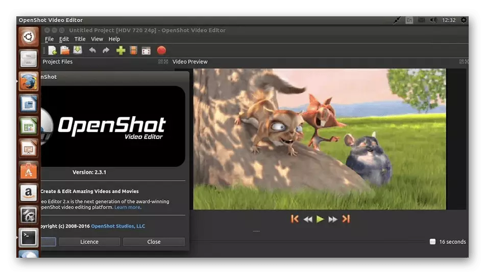 با استفاده از برنامه OpenShot برای ویرایش ویدیو در لینوکس