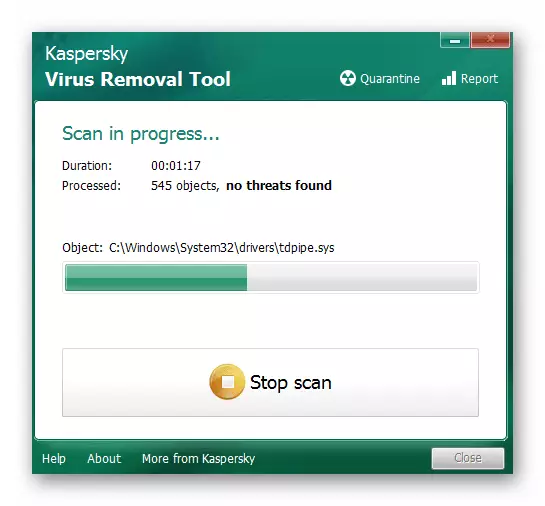 Memeriksa Sistem Pengendalian untuk Virus dengan Perisian Portable