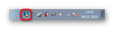 Menggunakan ikon pada bar tugas untuk memulakan program MyMonic di Windows 7