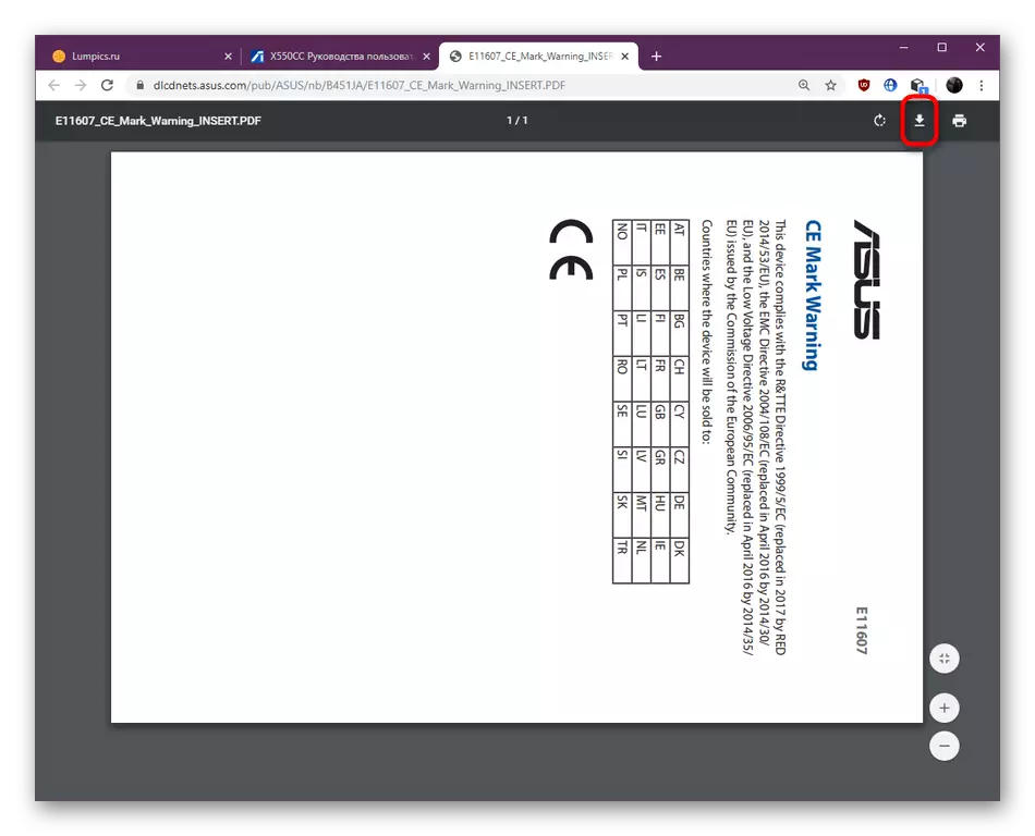Gå till att upprätthålla ett PDF-dokument i Google Chrome genom en tittare