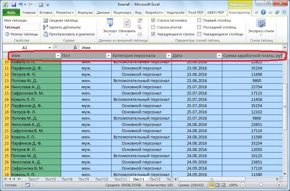 Vahvistamisesta korkit Microsoft Excel