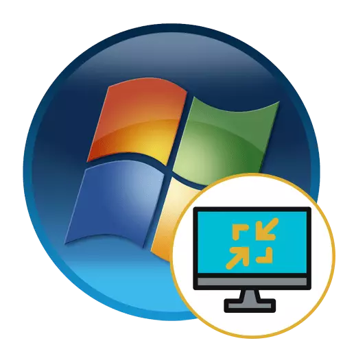 Cara nyuda resolusi layar ing Windows 7