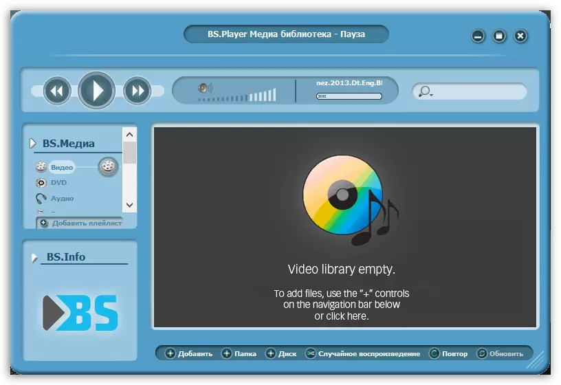 Phát video trên máy tính thông qua chương trình BSPlayer