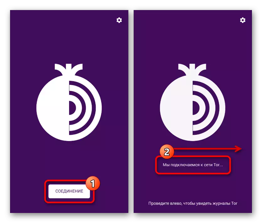 Začněte se připojit k prohlížeči Tor v Androidu