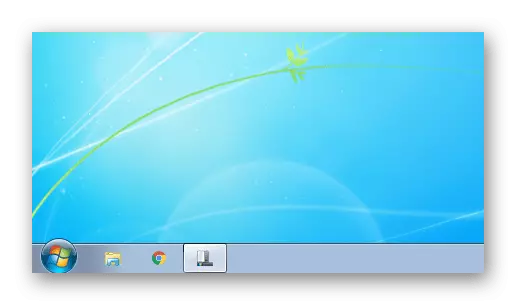 Iconos reducidos en la barra de tareas en Windows 7