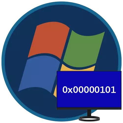 Layar biru dengan kesalahan 0x00000101 di Windows 7