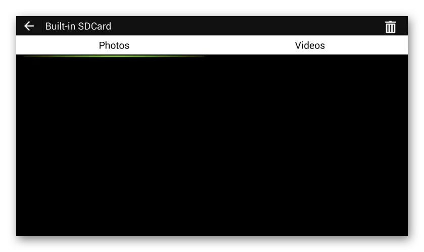 Y gallu i weld ffolderi yn Wi-Fi View ar Android