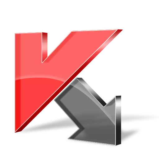 Logo Kaspersky Antivirus。