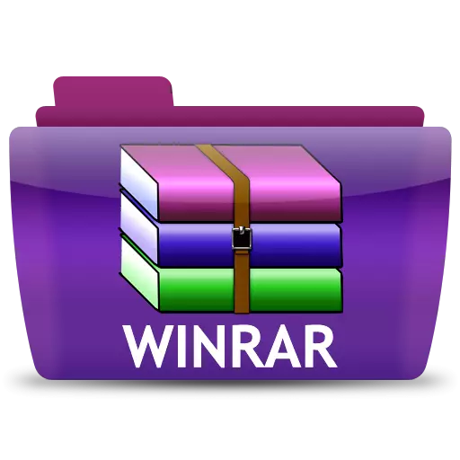 Aplikace WinRAR.