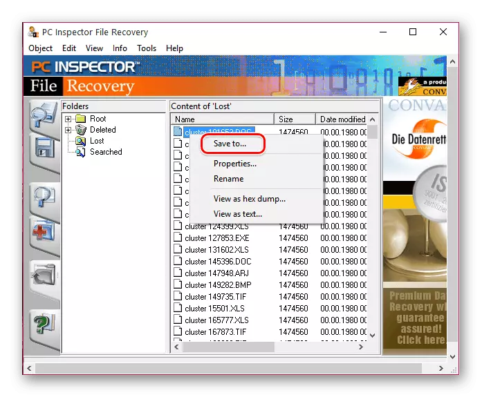 Byvoorbeeld PC Inspekteur File Recovery