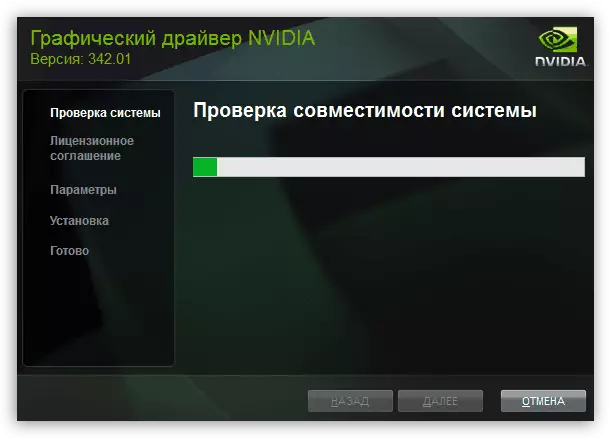 Inštalácia ovládača pre video kartu NVIDIA v systéme Windows 7