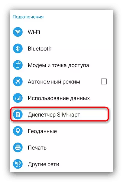 Android'de SIM kartların çözümü