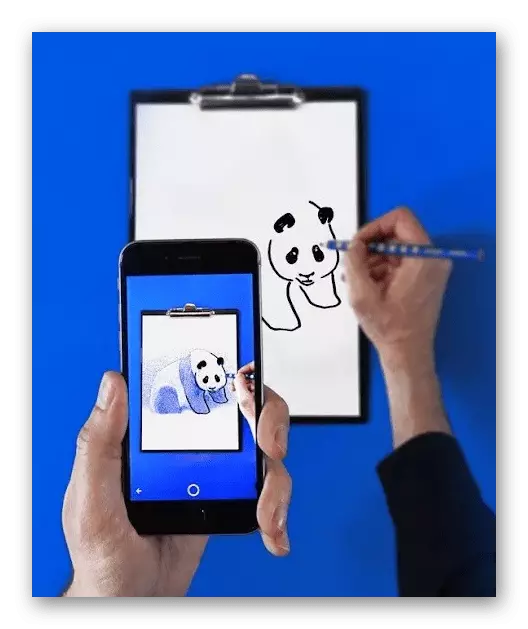 Exemple d'utilisation de Sketchar sur Android