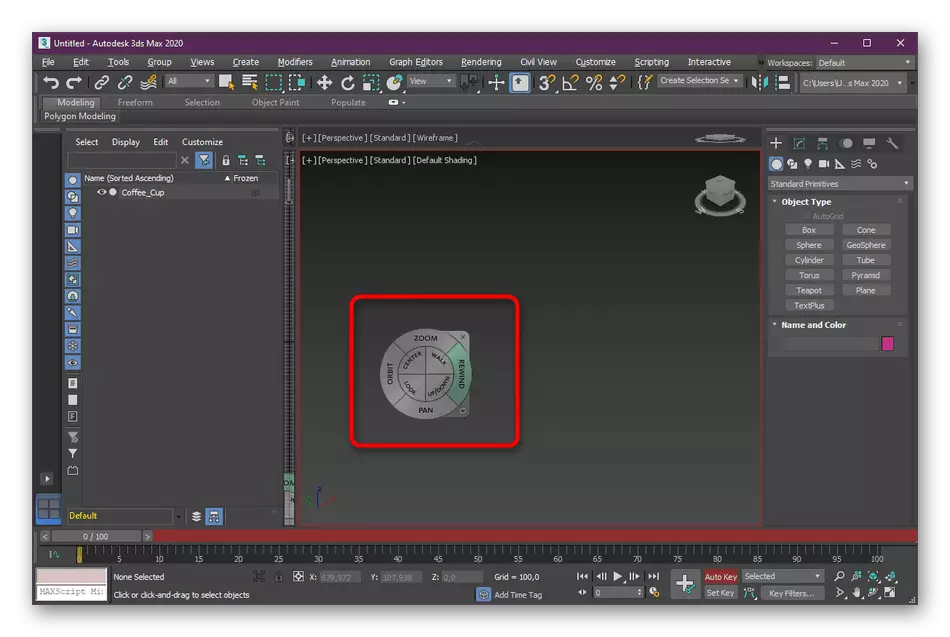 Funguo za moto za kujificha na kuonyesha vipengele katika programu ya Autodesk 3ds Max