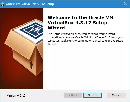 Instal·lació de VirtualBox