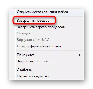 tombol selesai pada menu konteks Windows Task Manager