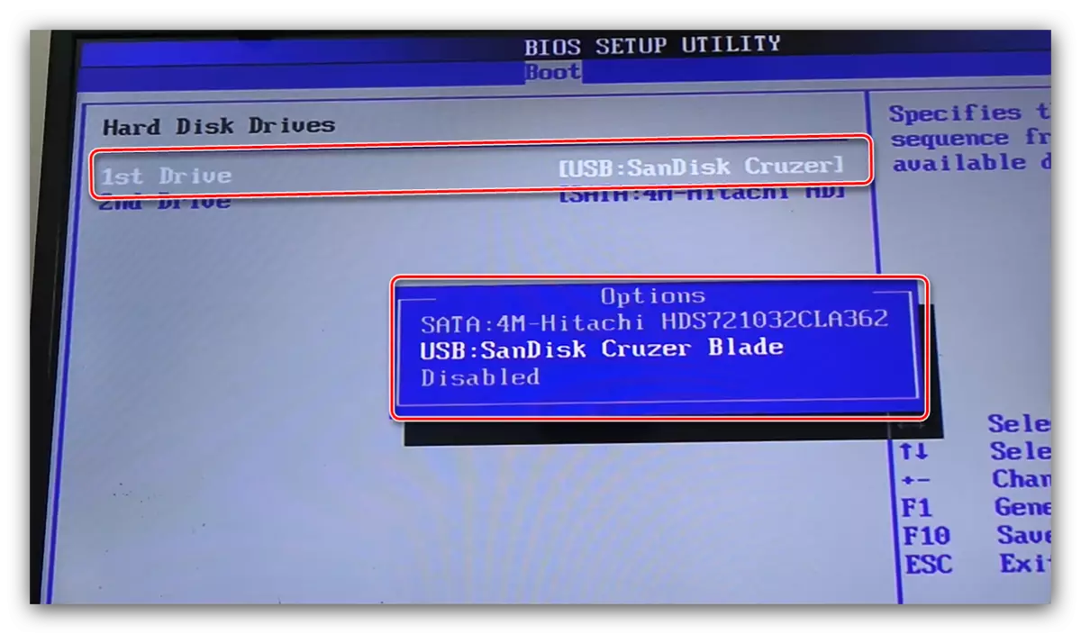 Instalarea unui disc ca purtătorul principal în AMI BIOS