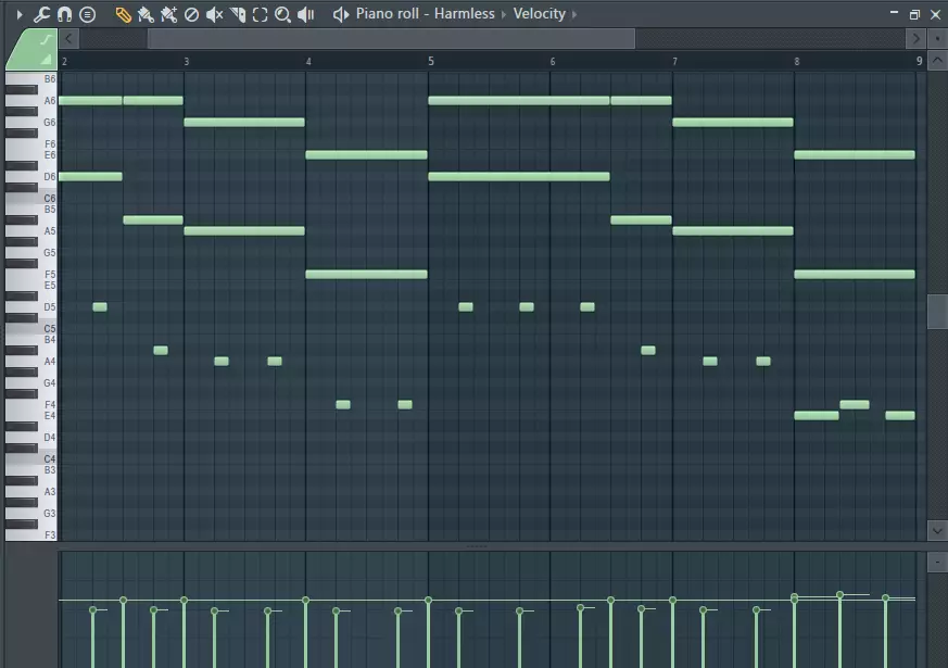 Създаване на мелодия в FL Studio