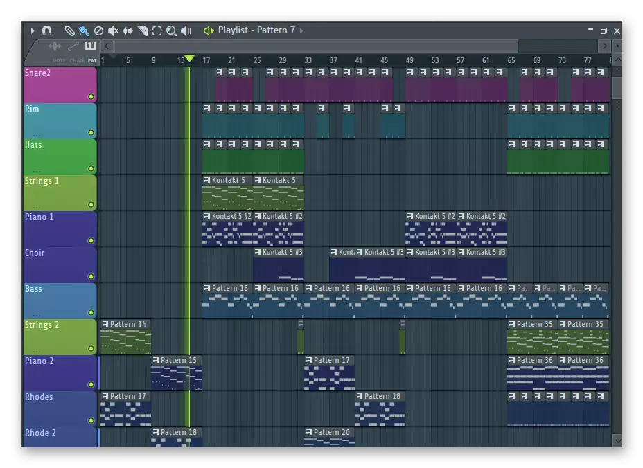 Праграма для стварэння музыкі на кампутары FL Studio