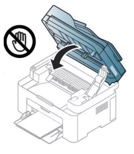 Skaner drukarki Laserowej Samsung Zamknięcie Samsung