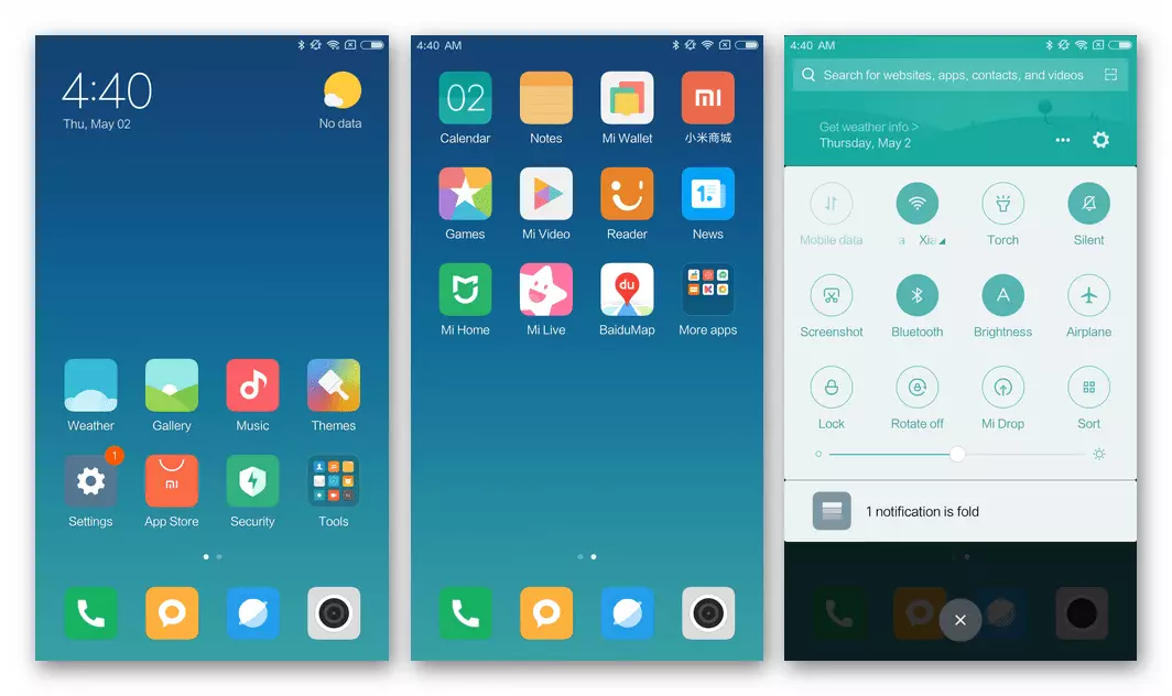 Xiaomi Redmi Note 3 MTK Offizielle Entwicklerbaugruppe MIUI nach Firmware über FlashTool