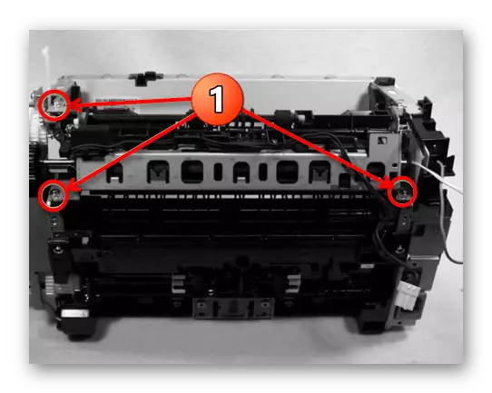 Odstranjevanje toplotnega krčenja vozlišča pri razstavljanju kanonskega tiskalnika