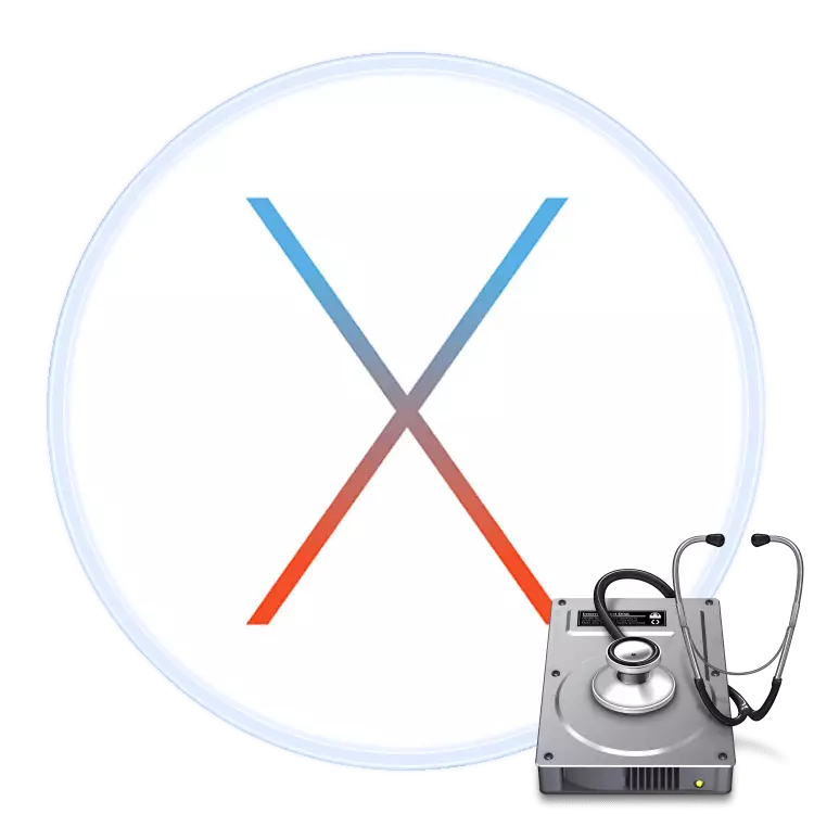 Schijfhulpprogramma in Mac OS
