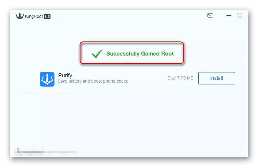 Getting root rights on the Android device