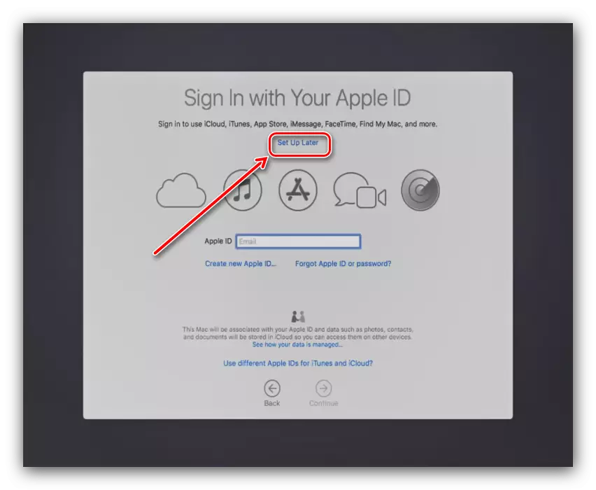 Ho hlōleha ho kena AppleId nakong ea MacOS tlhomamiso ya thulaganyo ya VirtualBox