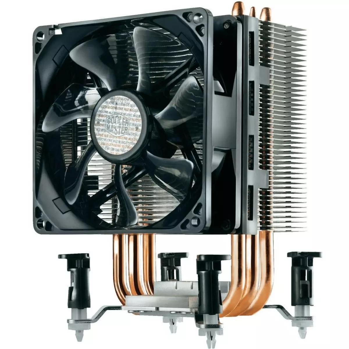 Tower cooler for processor with thermal tubes