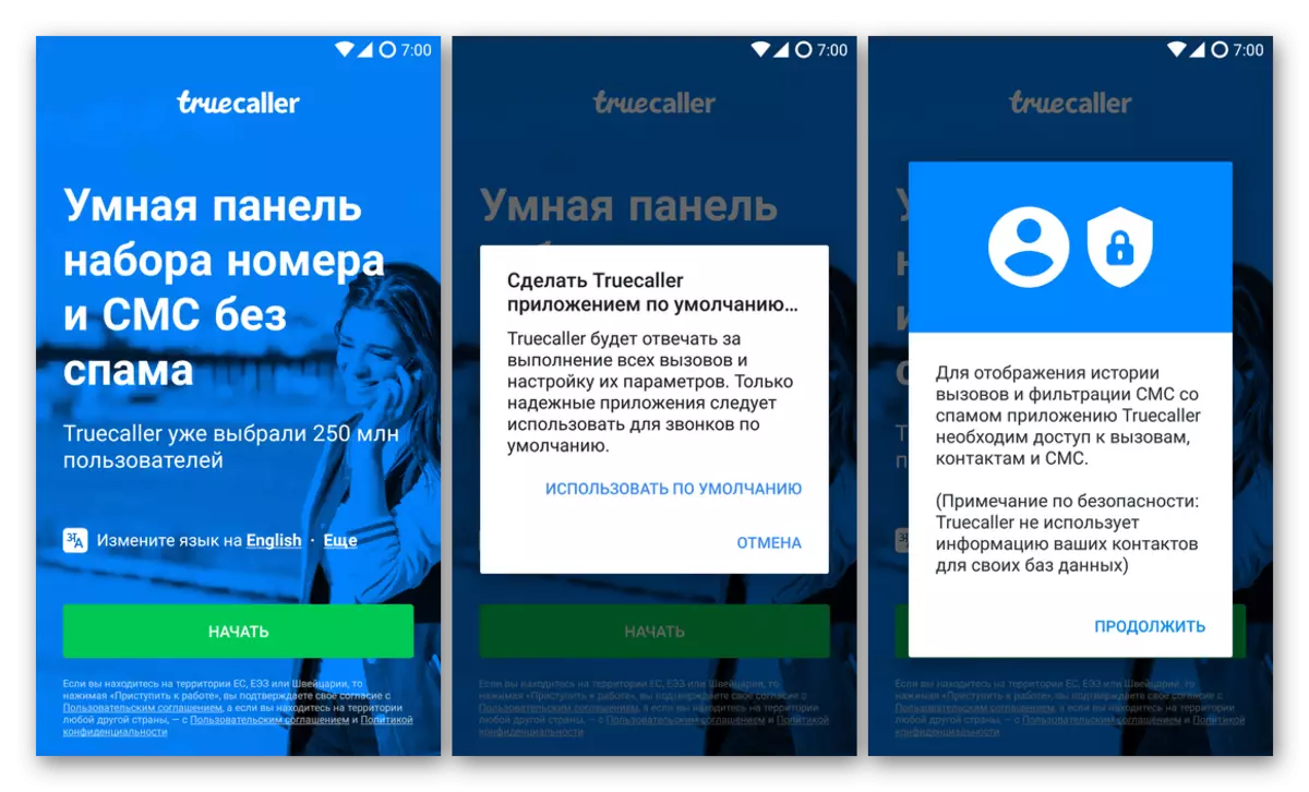 Aflaai TrueCaller app uit Google Play Market vir Android