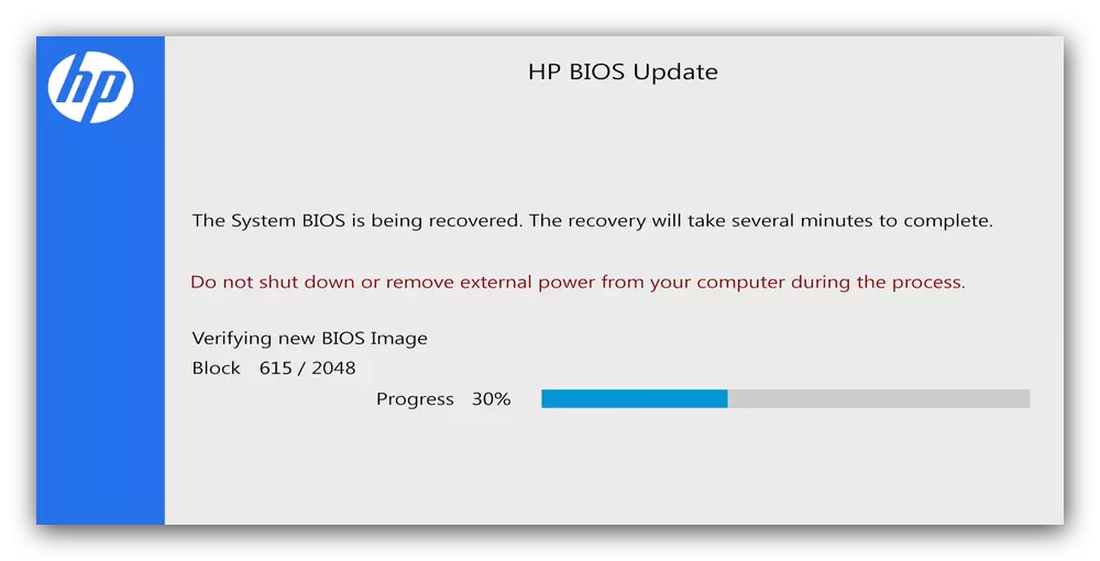 Процес на Bios Rollback на HP лаптопи