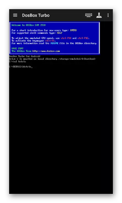 Početak EXE datoteku preko DOSBox