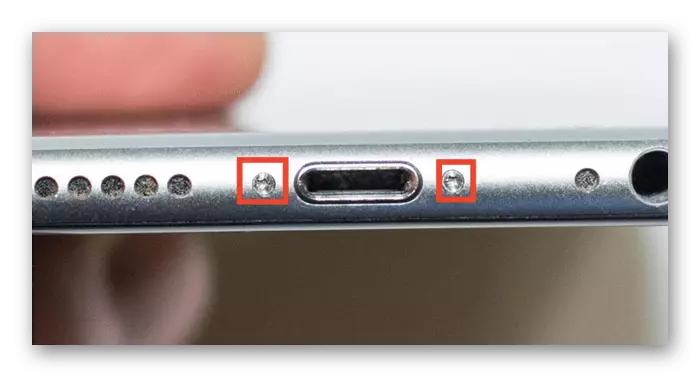 Kiểm tra các ốc vít dưới dạng dấu hoa thị khi mua iPhone bằng tay