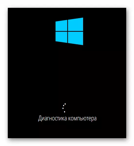 Processo de diagnóstico do sistema para recuperação do Windows 10