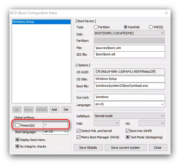 Disable Windows 10 Installation Timeout Timeout over Network in Bootice