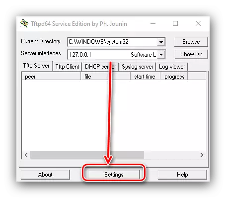 Buka parameter TFTP untuk mengkonfigurasi server instalasi Windows 10 melalui jaringan