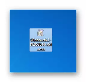 Paquete de seguridade aislado KB958644 en Windows 7