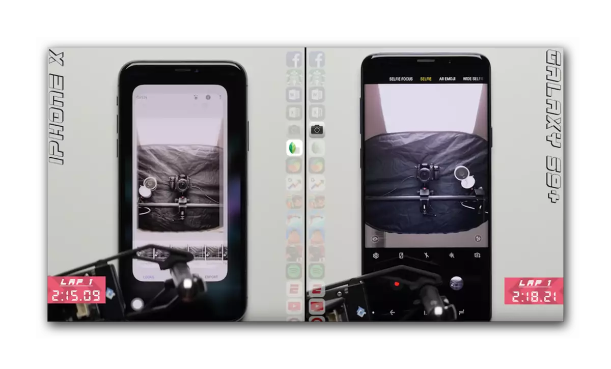 ပထမ ဦး ဆုံး iOS 12 နှင့် Android စမ်းသပ် 8 ၏ရလဒ်များ