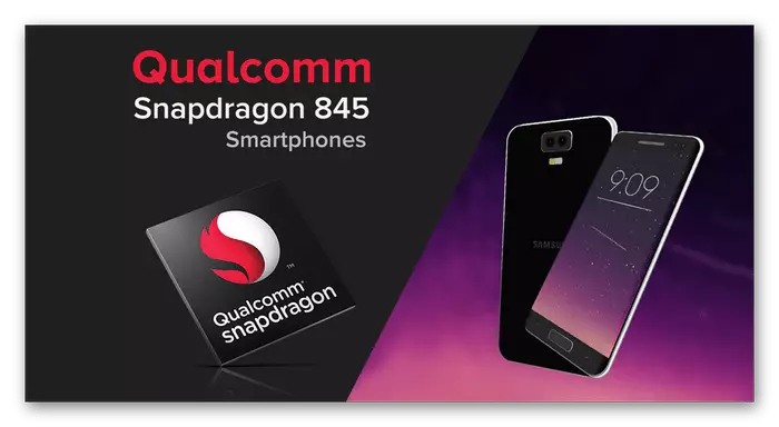 Qualcomms Snapdragon 845 processor, napetraka amin'ny fitaovana avy amin'ny Samsung