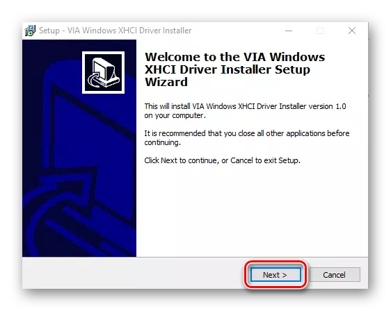 Continua la instal·lació d'el controlador en un equip amb Windows 10