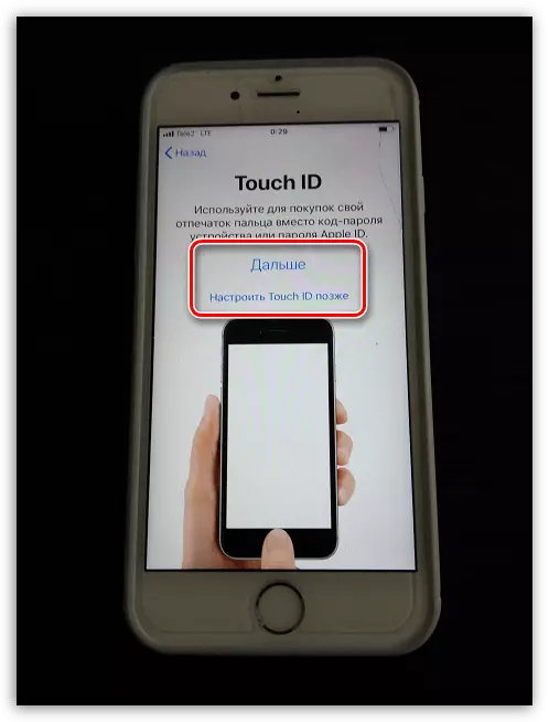 Configura Touch ID en l'iPhone