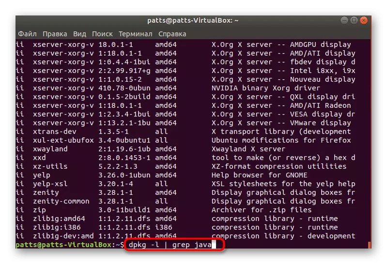 Chạy tìm kiếm các gói đã cài đặt trong Ubuntu