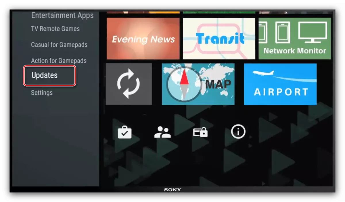 Atveriet YouTube atjauninājumus, izmantojot Google Play Sony TV