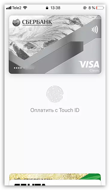 Pagamento mediante Apple Pay On iPhone
