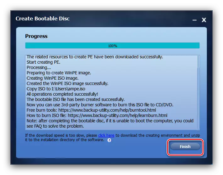 Végezze el a bootable média létrehozását a BIOS számára a Windows 10 másik számítógépre történő átviteléhez