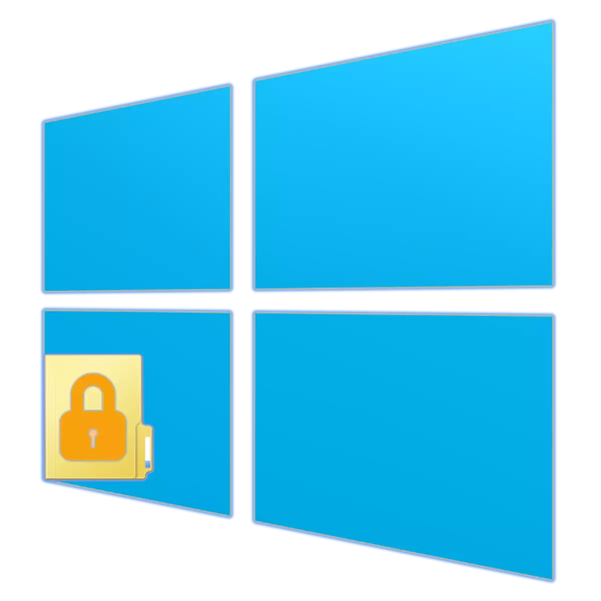 Ungayibeka kanjani iphasiwedi kwifolda ku-Windows 10