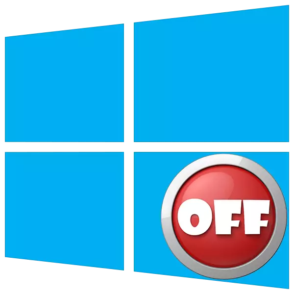 Mokhoa oa ho eketsa konopo ea Shutdown ho desktop ho Windows 10